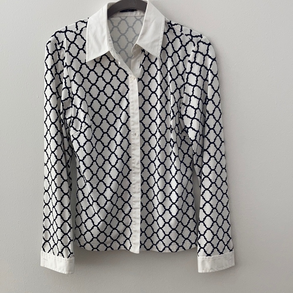 Classic McLaughlin print button down